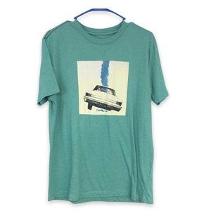 RVCA Mens S Vintage Dye Slim Fit Short Sleeve T-Shirt Special Edition Hot Fudge